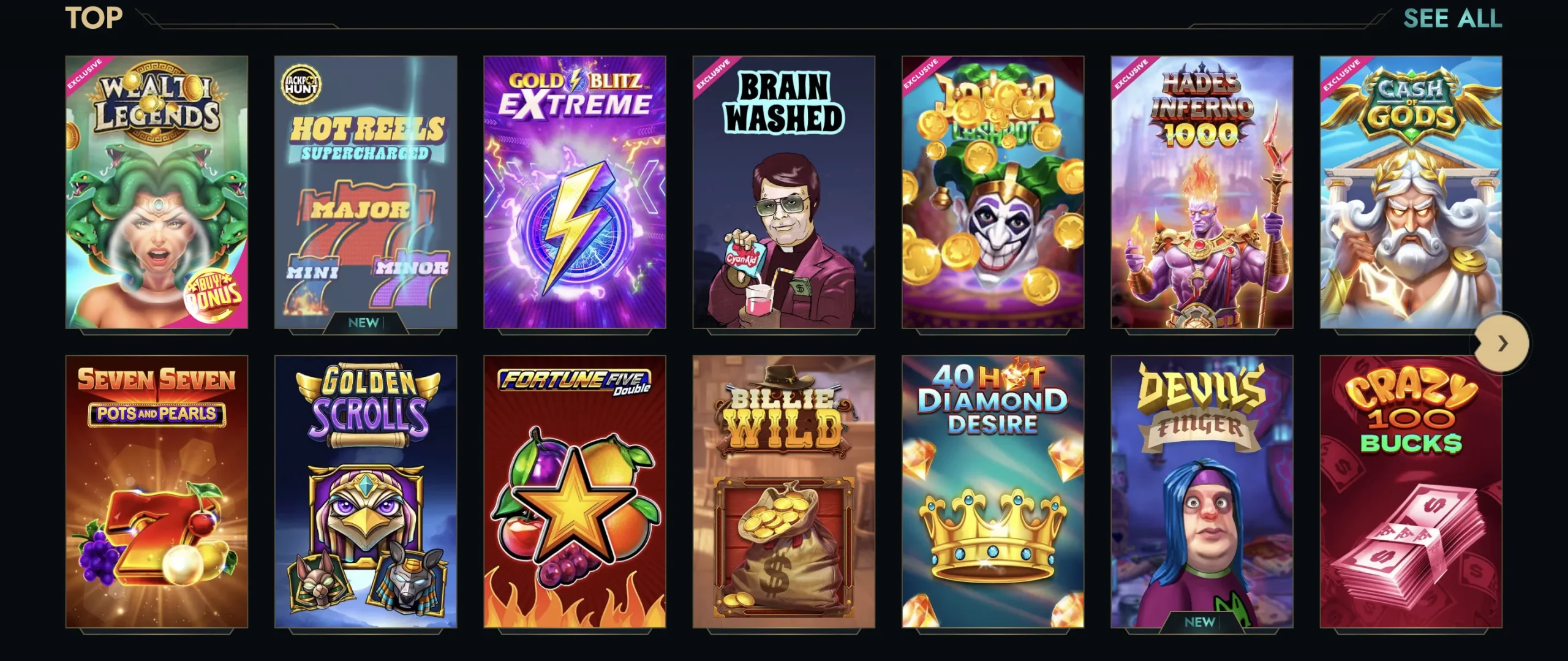 Games at Dolly Casino