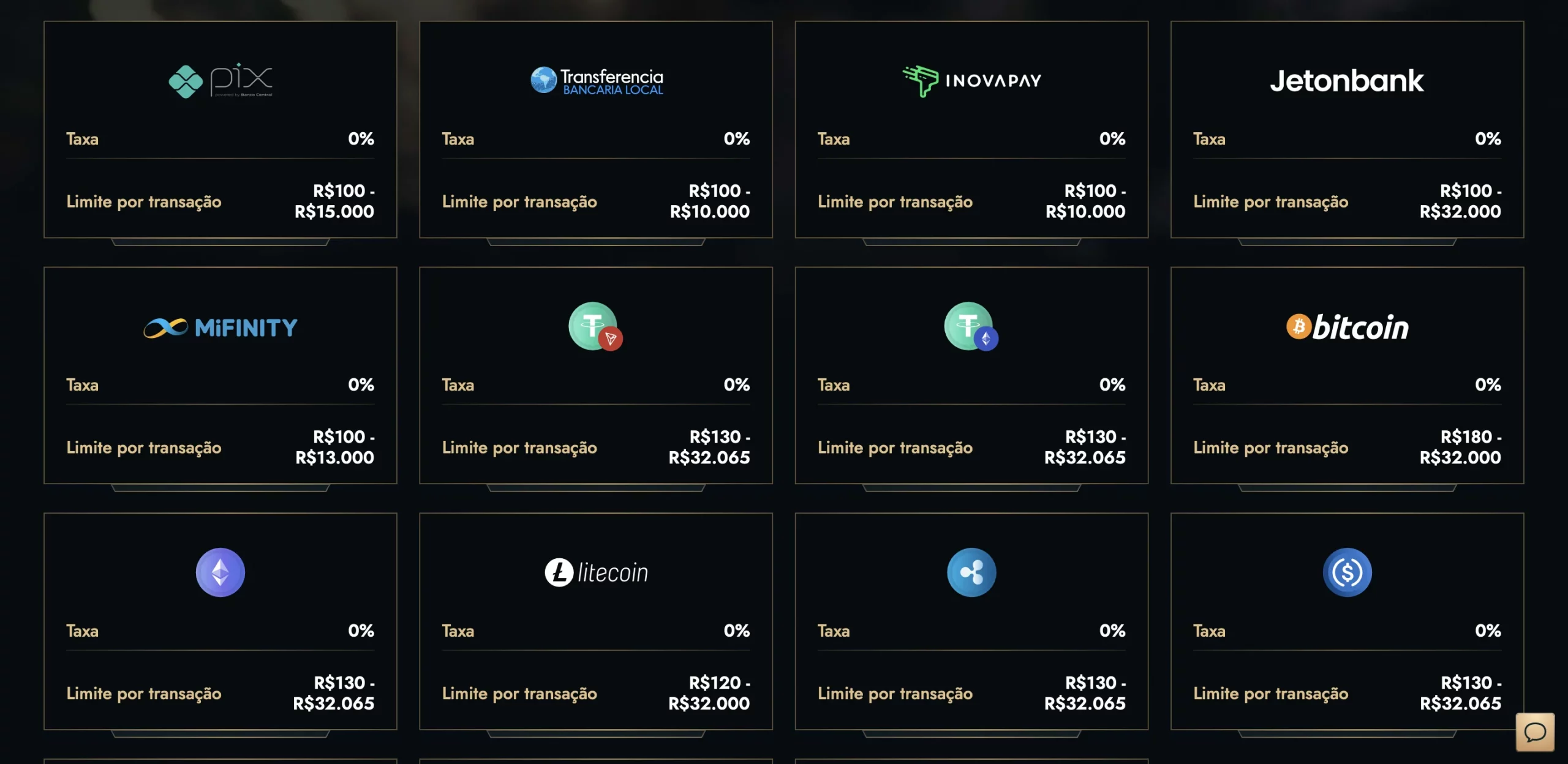 Métodos de pagamento e retirada do Dolly Casino