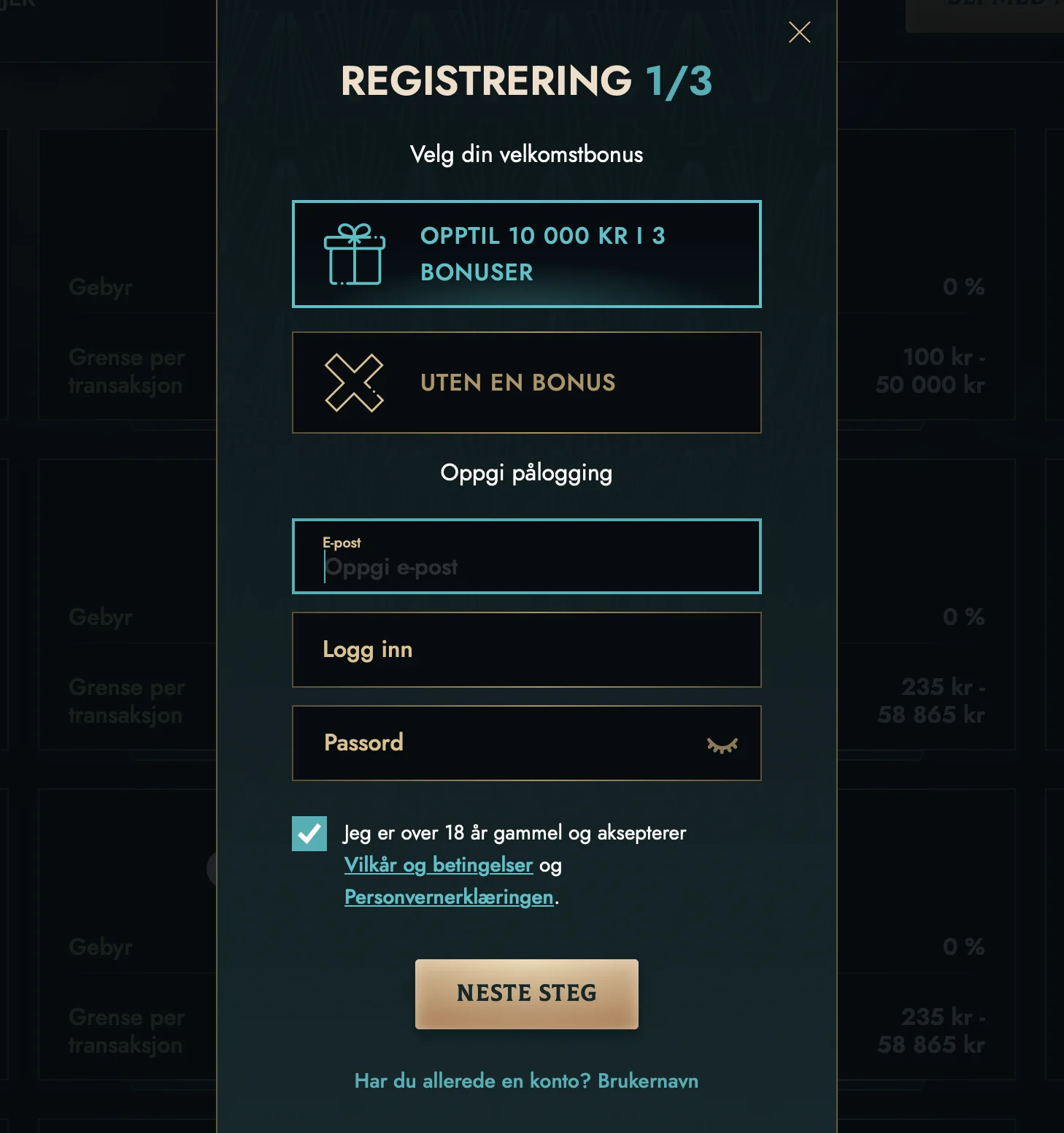 Dolly Casino login