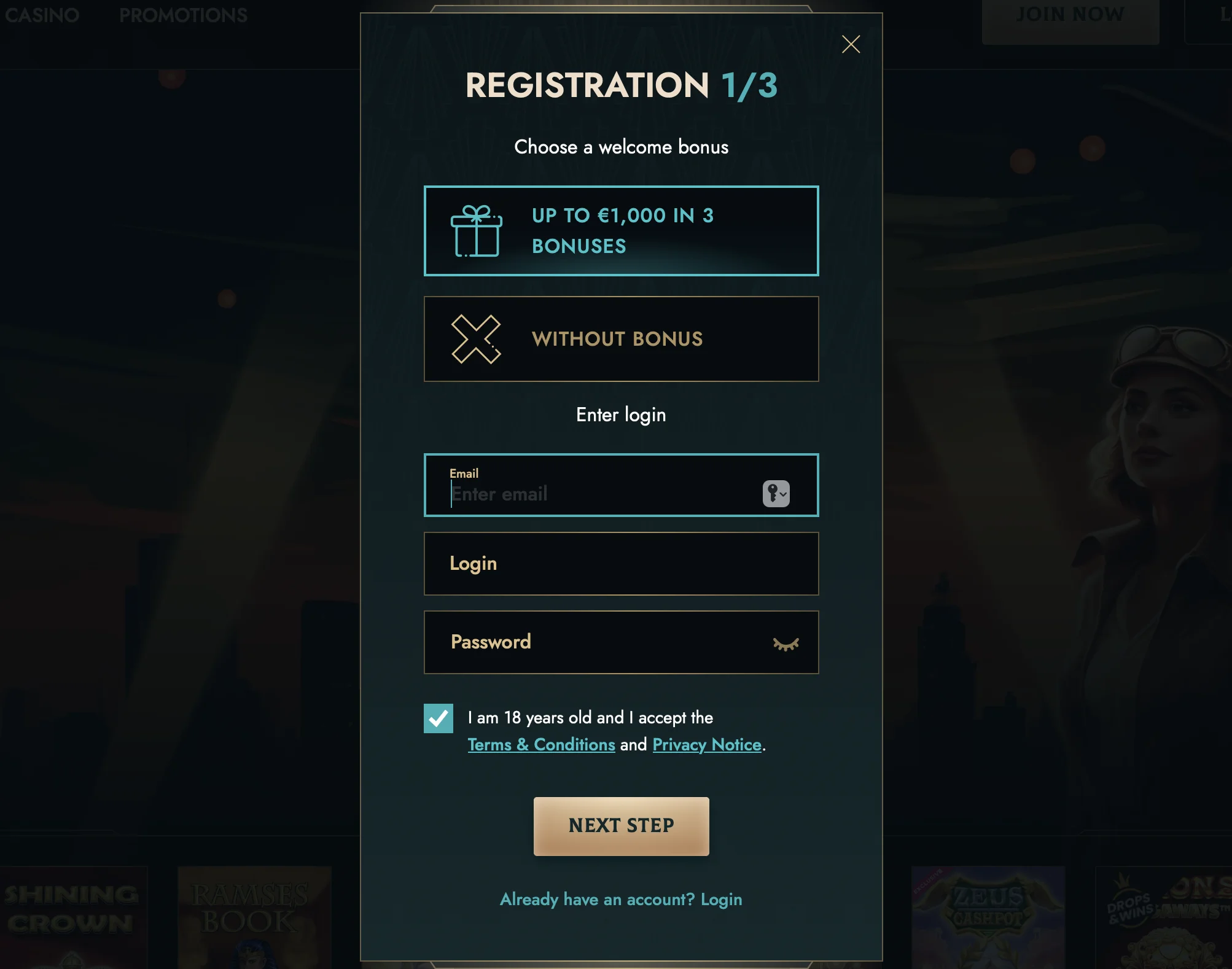 Dolly Casino login