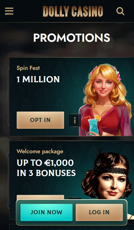 dolly casino app bonus