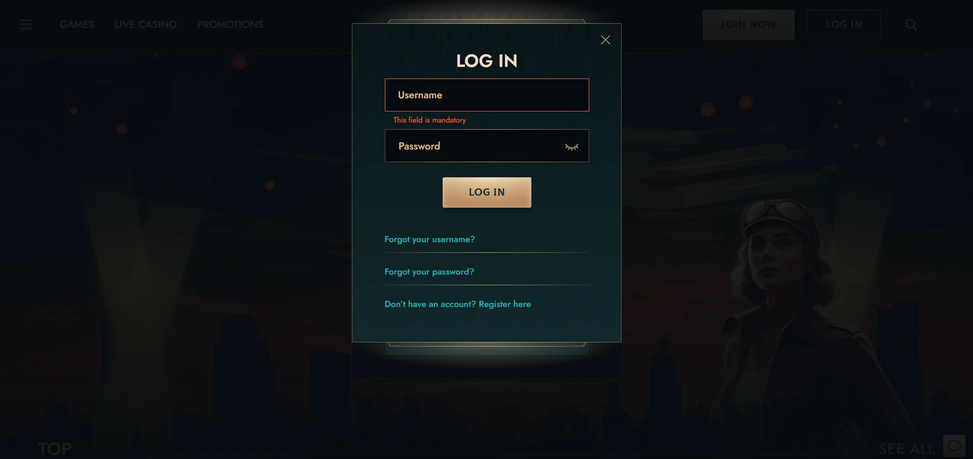 dolly casino login